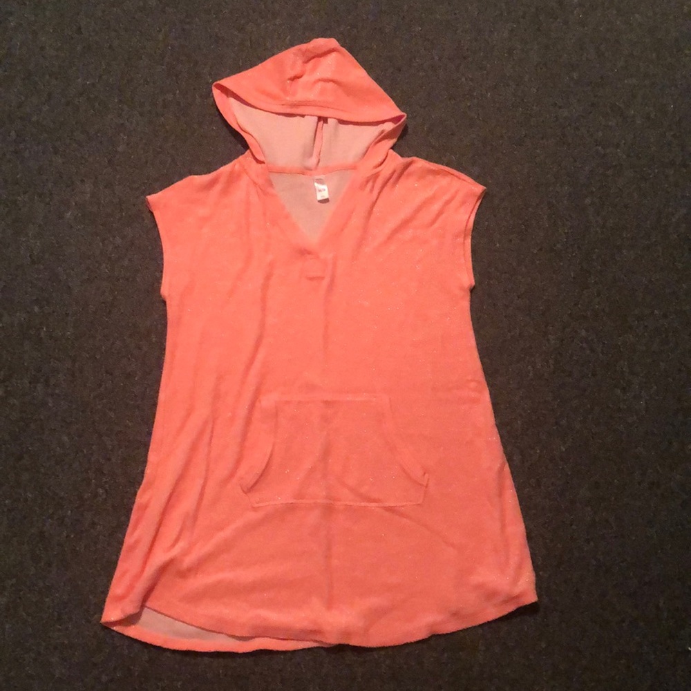 Justice swimsuit cover up size 16/18